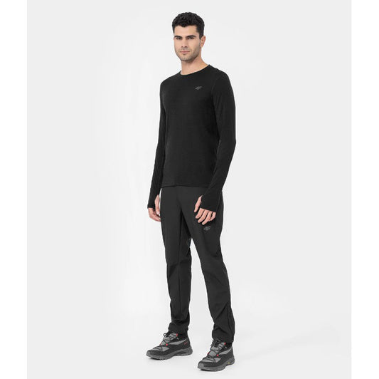 Pantaloni 4F MEN'S TROUSERS SPMT001 DEEP BLACK