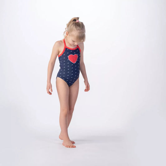 Costumul de înot pentru copii aquawave triangulo kids dolphin