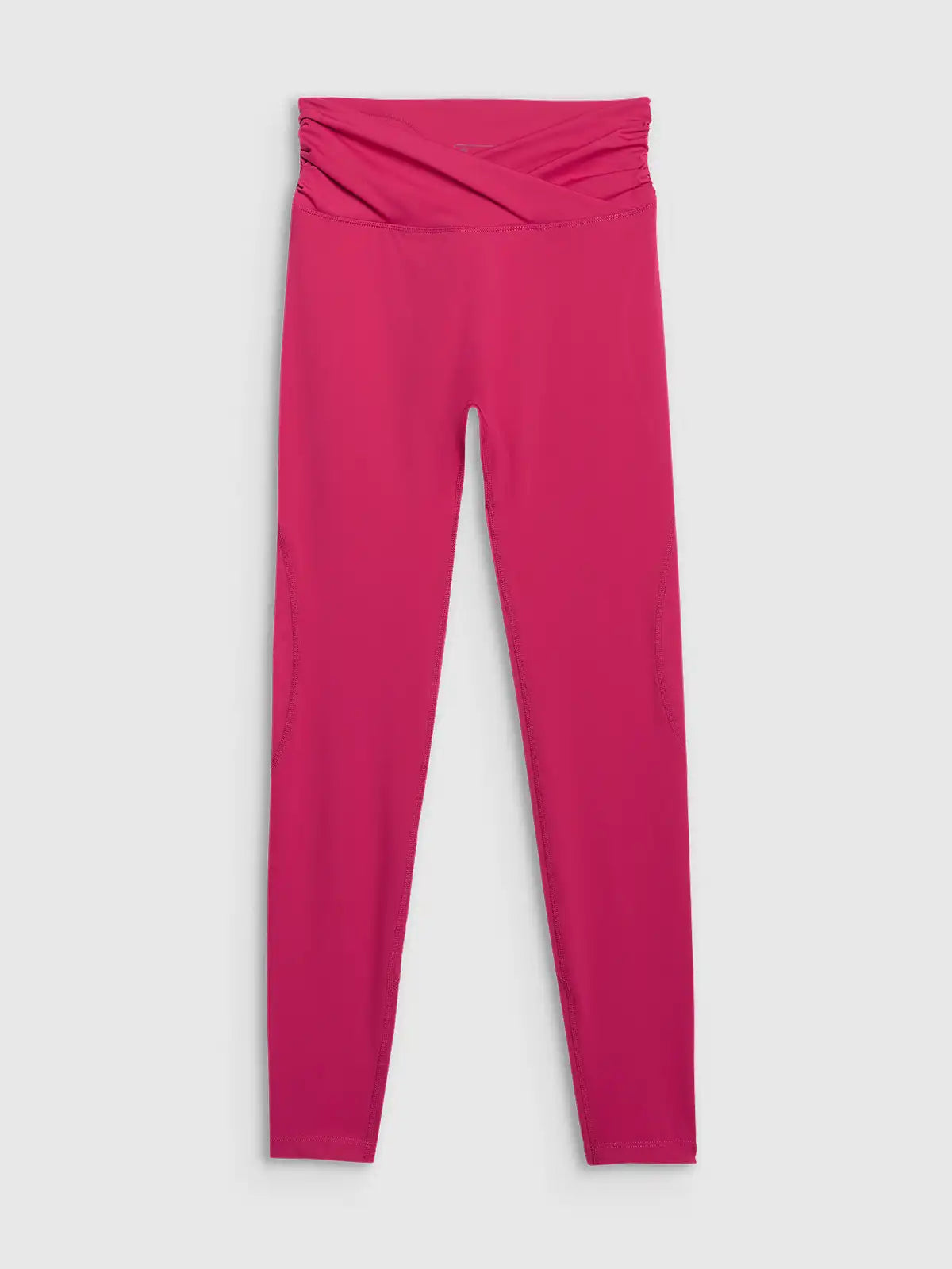 Legginși de antrenament pentru femei 4F F369 4FWAW25TFTIF369 pink