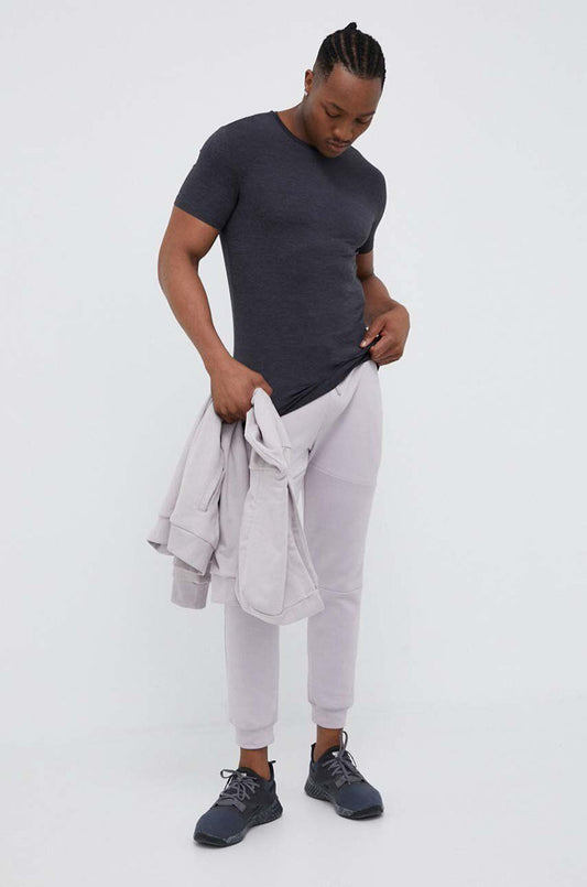 Tricou pentru antrenamente 4F TSHIRT FNK M260 4FSS23TFTSM260 DEEP BLACK MELANGE