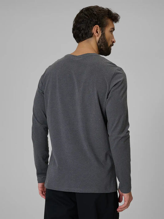 Мужской лонгслив casual 4F M611 4FWMM00TLONM611 dark grey