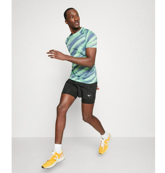 Pantaloni scurți pentru alergare Mizuno Core 7.5 2in1 Short J2GB0176 09