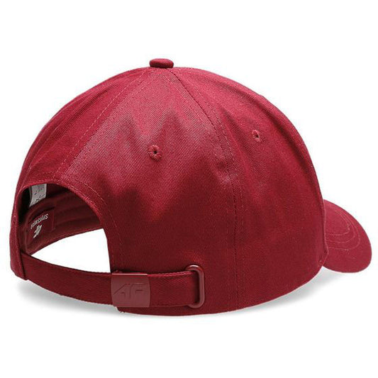 Кепка 4F baseball cap m119 4Fss23acabm119 dark red