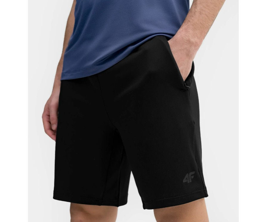 Pantaloni scurți pentru antrenamente 4F SHORTS FNK M240 4FSS23TFSHM240 DEEP BLACK
