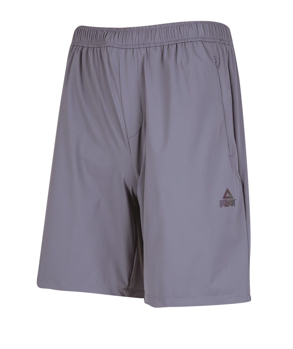 Pantaloni scurți de alergare pentru bărbați Peak FW3252091 grey purple