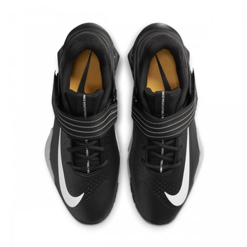 Pantofi powerlifting pentru bărbați Nike Savaleos CV5708 - 010 black/white/grey fog