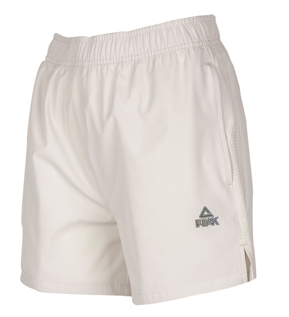 Pantaloni scurți de alergare pentru femei Peak FW3252052 lt.grey