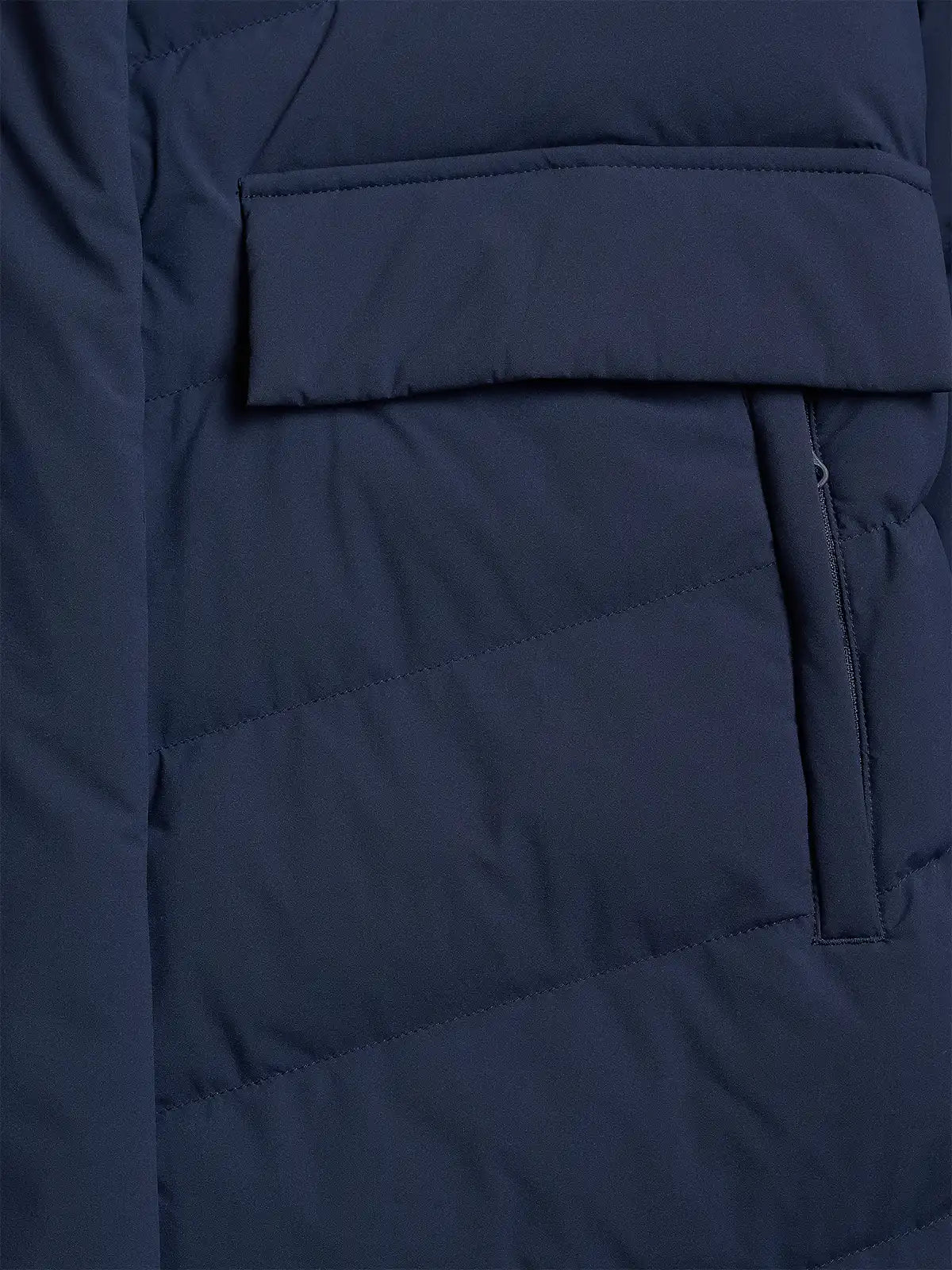 Женский длинный пуховик 4F F0929 4FWAW26TDJAF0929 navy
