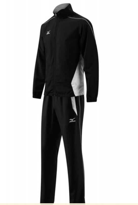 Costum pentru sport Mizuno Woven Tracksuit 401/Black/White/K2EG4A0109