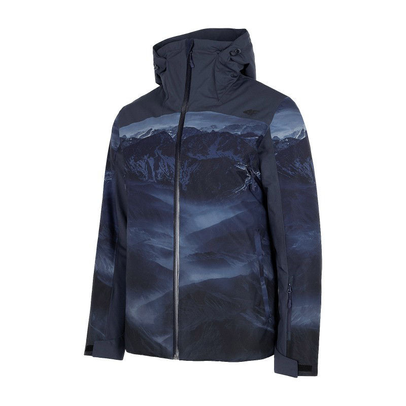 Jachetă pentru ski 4F MEN'S SKI JACKET KUMN006 MULTICOLOUR 1 ALLOVER