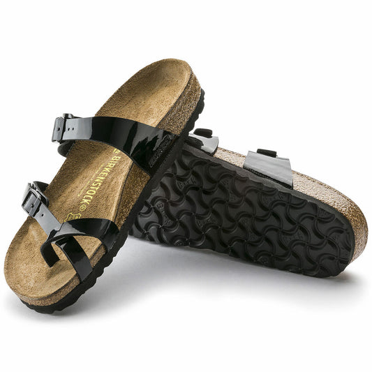 Сандалии birkenstock mayari bf black patent