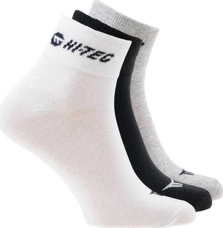 Ciorapi CHIRE PACK 44-47 WHITE/BLACK/GREY MELANGE