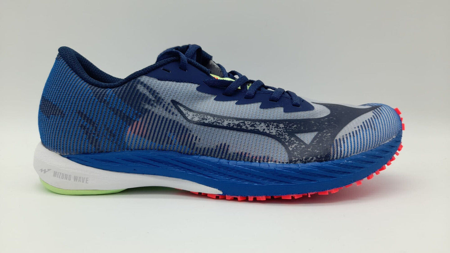 Кроссовки мужские для бега Mizuno wave duel 3 / princess blue / blue depths / diva pink /u1gd216025