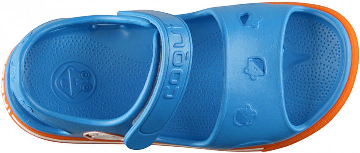 Тапочки Coqui 8852 sea blue/dk. orange