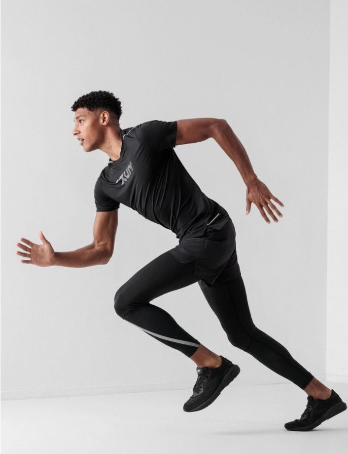 Legginși pentru antrenamente active 4F MEN'S FUNCTIONAL TROUSERS SPMF011 BLACK