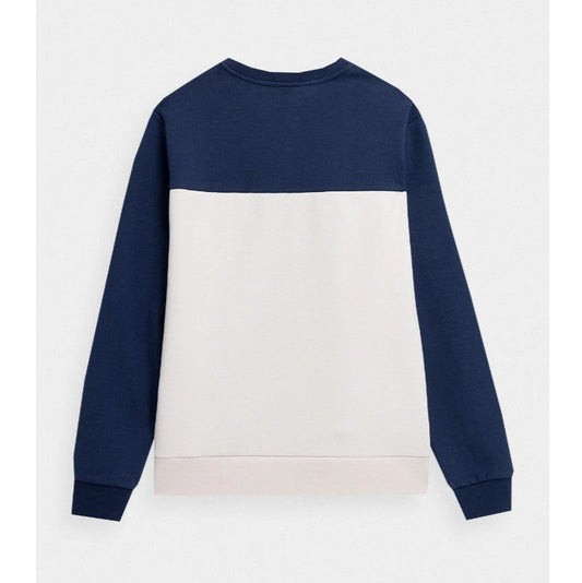 Pulover fără glugă 4F SWEATSHIRT M226 4FSS23TSWSM226 BEIGE