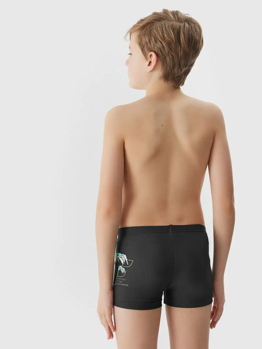 Trunchiuri de înot pentru copii 4F SWIMMING TRUNKS M036 4FJWSS25USWTM036 Deep black