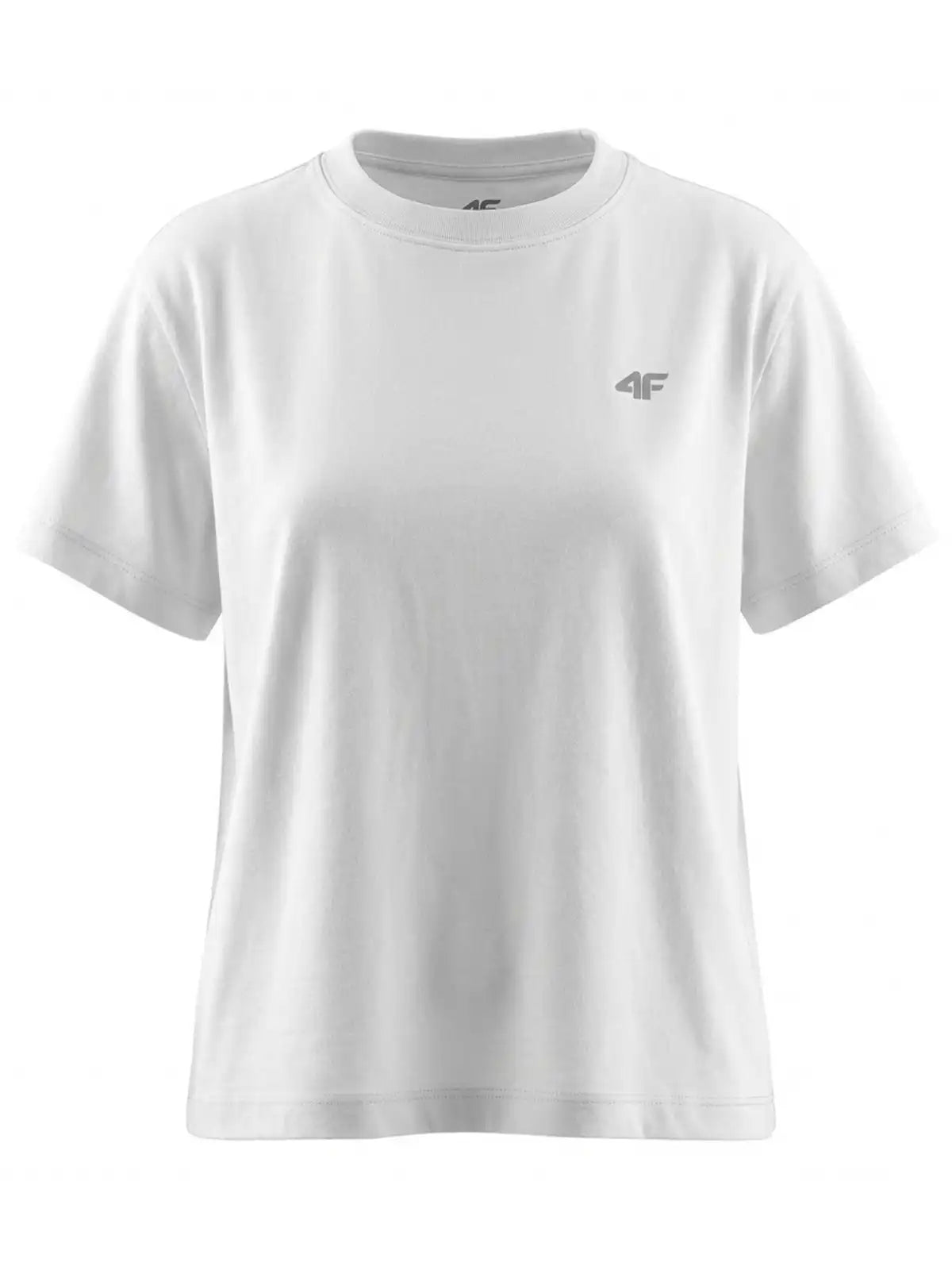 Tricou pentru femei casual 4F F3310 4FWMM00TTSHF3310 white
