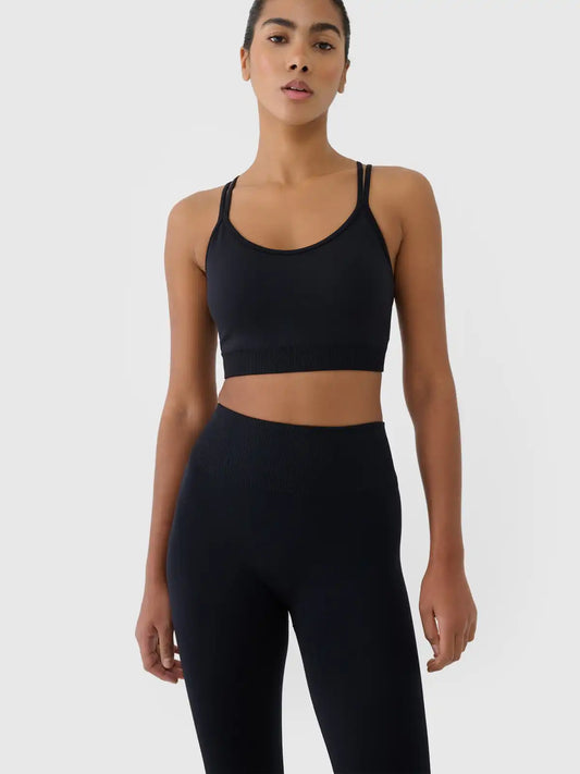 Бра для йоги 4F F211 4FRSS25USBAF211 Deep black