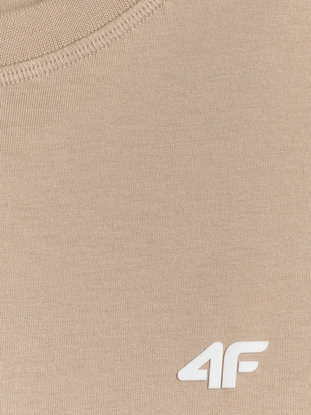 Tricou pentru femei casual 4F F2772 4FWSS26TTSHF2772 beige