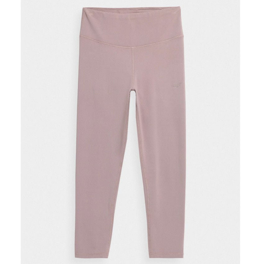 Legginși pentru antrenamente 4F TIGHTS FNK F122 4FSS23TFTIF122 LIGHT BROWN