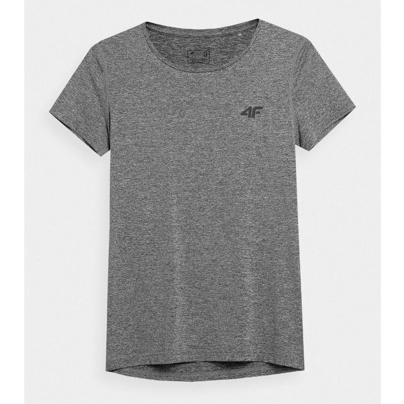 Tricou pentru antrenamente 4F TSHIRT FNK F262 4FSS23TFTSF262 MIDDLE GREY MELANGE