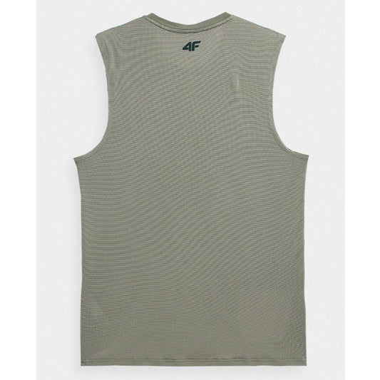 Tricou pentru alergare 4F TSHIRT FNK M170 4FSS23TFTSM170 KHAKI