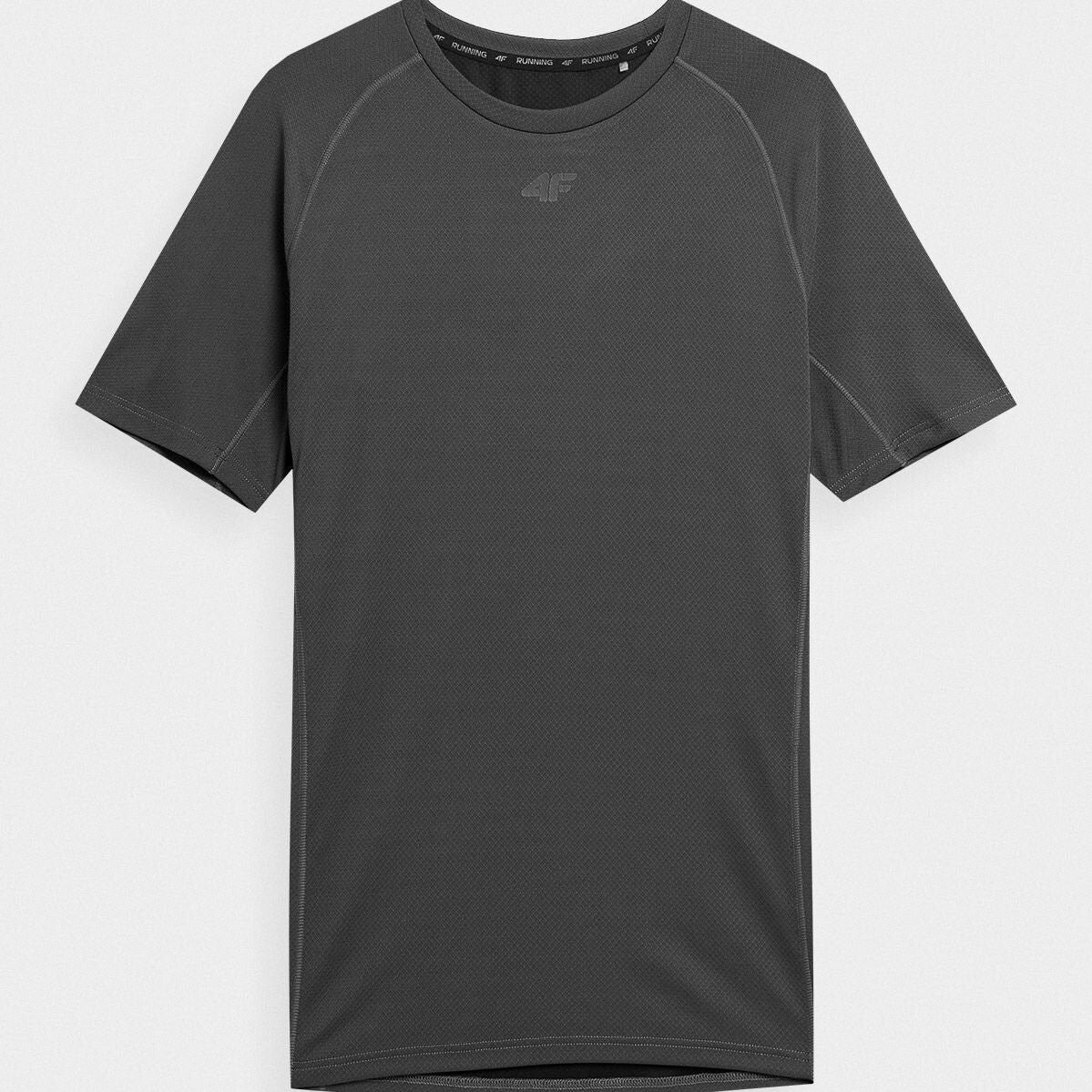 Tricou pentru alergare 4F TSHIRT FNK M171 4FSS23TFTSM171 DARK GREY