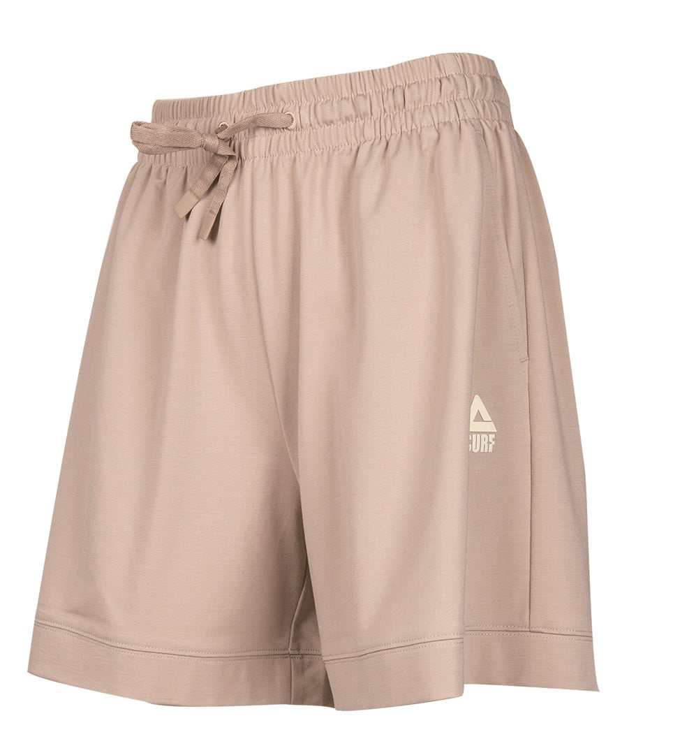 Pantaloni scurți pentru femei casual Peak FW3252312 khaki