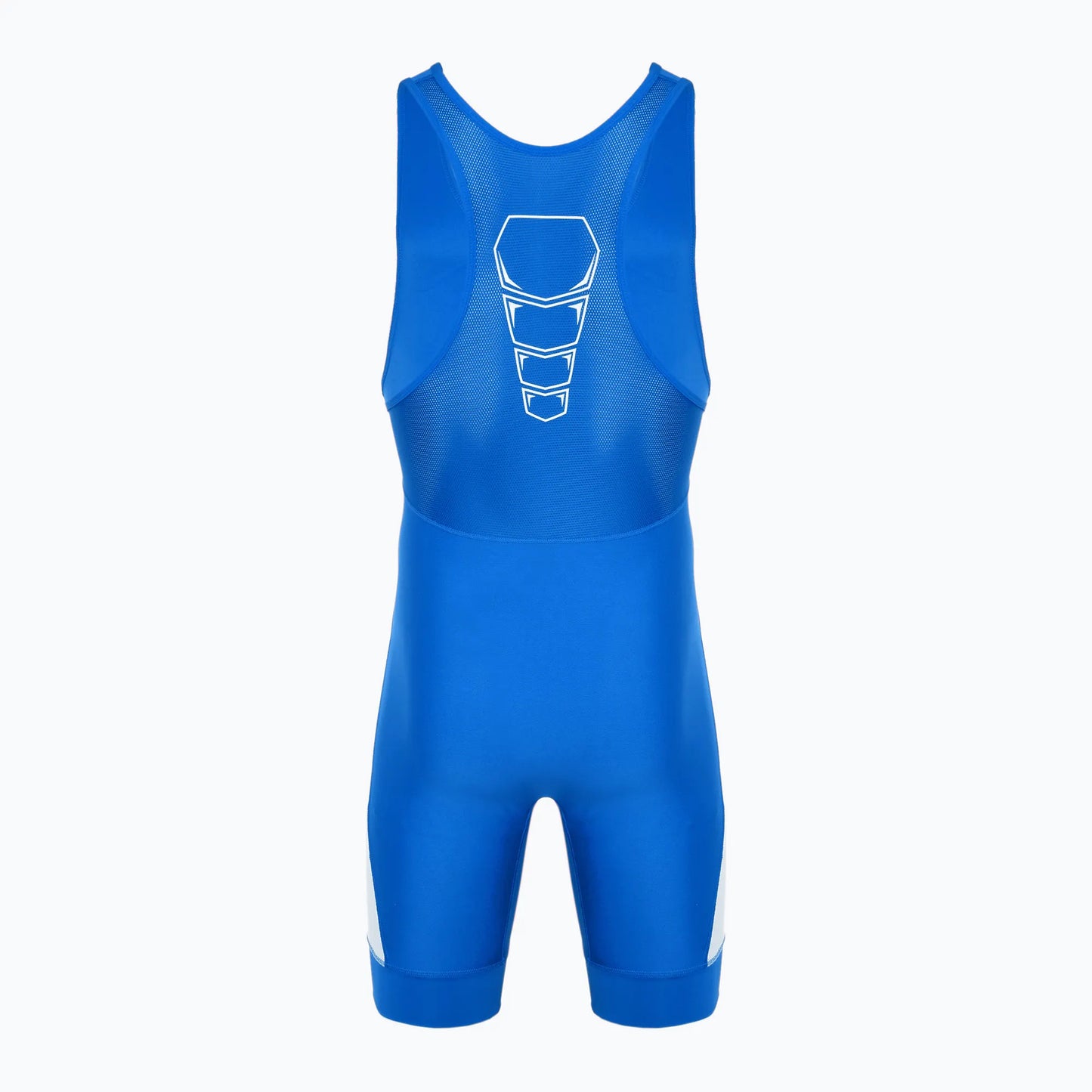 Мужское трико борцовское Nike Grappler Elite Stock Singlet STKSINGGE - 494 royal/white