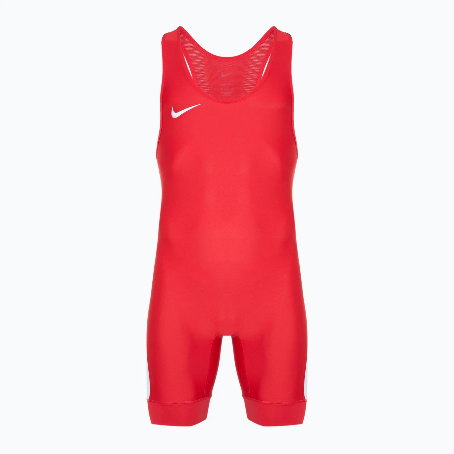 Мужское трико борцовское Nike Grappler Elite Stock Singlet STKSINGGE - 658 scarlet/white