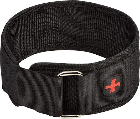 Тяжелоатлетический пояс Harbinger 4inch nylon belt blk