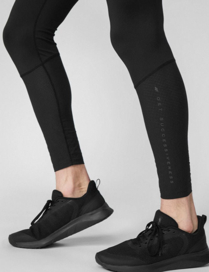 Legginși ăentru alergare 4F H4L22-SPMF011 Black