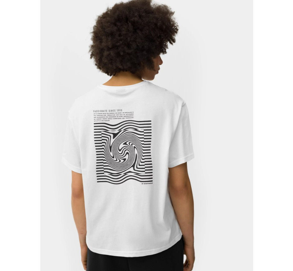 Футболка 4F tshirt f344 4Fss23ttshf344 white