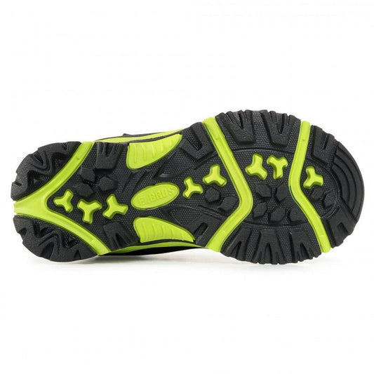 Ботинки savas mid wp jr black/lime/silver