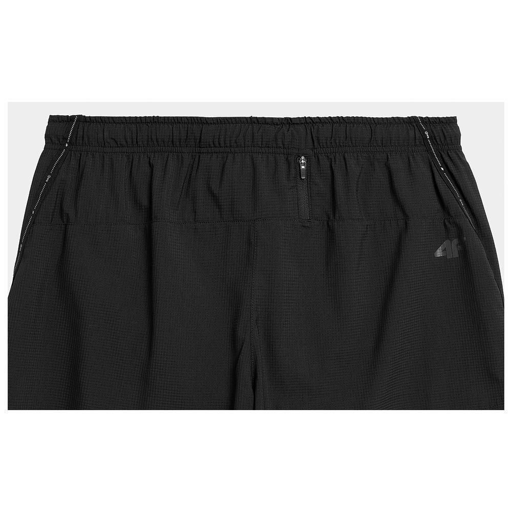 Pantaloni scurți pentru alergare 4FSS23TFSHM154 DEEP BLACK