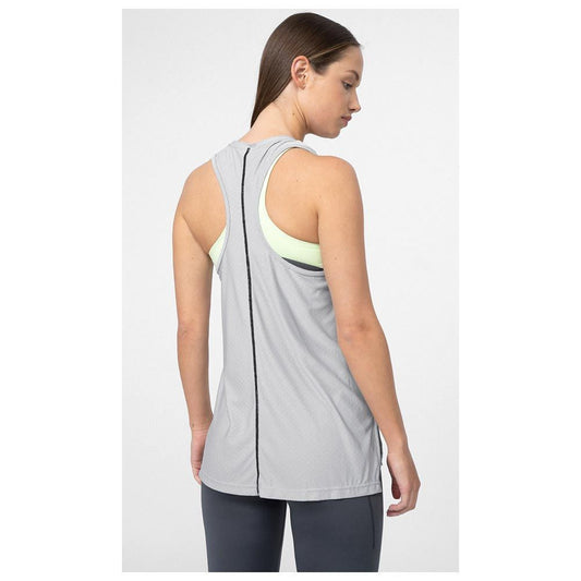 Майка для бега 4F tshirt fnk f149 4Fss23tftsf149 cold light grey