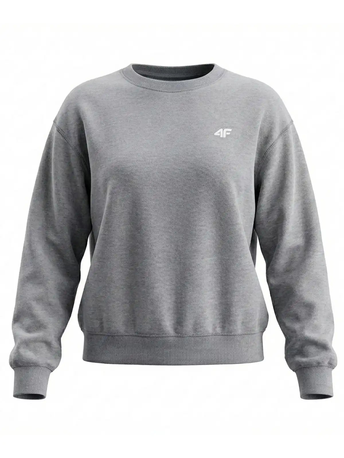 Женский джемпер 4F F2534 4FWMM00TSWSF2534 сold light grey melange