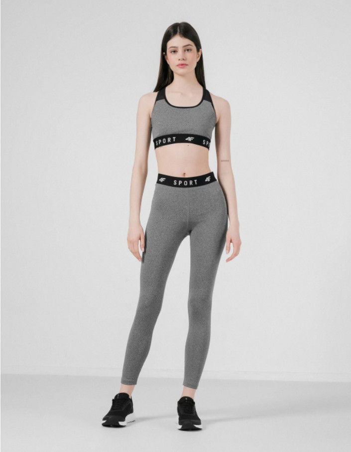 Legginși 4F H4L22-SPDF351 Grey
