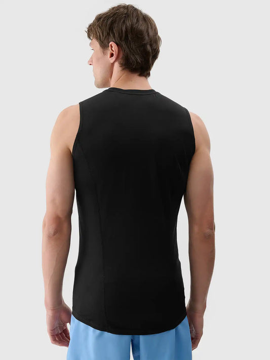 Maieu de antrenament pentru bărbați 4F M461 4FWSS25TFSLM461 Deep black