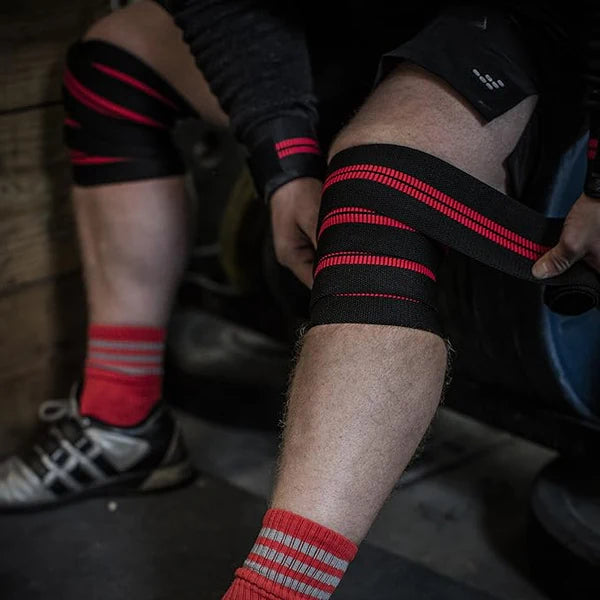 Bandaj pentru genunchi Red line knee wraps 78