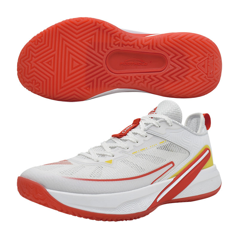 Adidași de volei pentru femei Peak ET41558I white/red