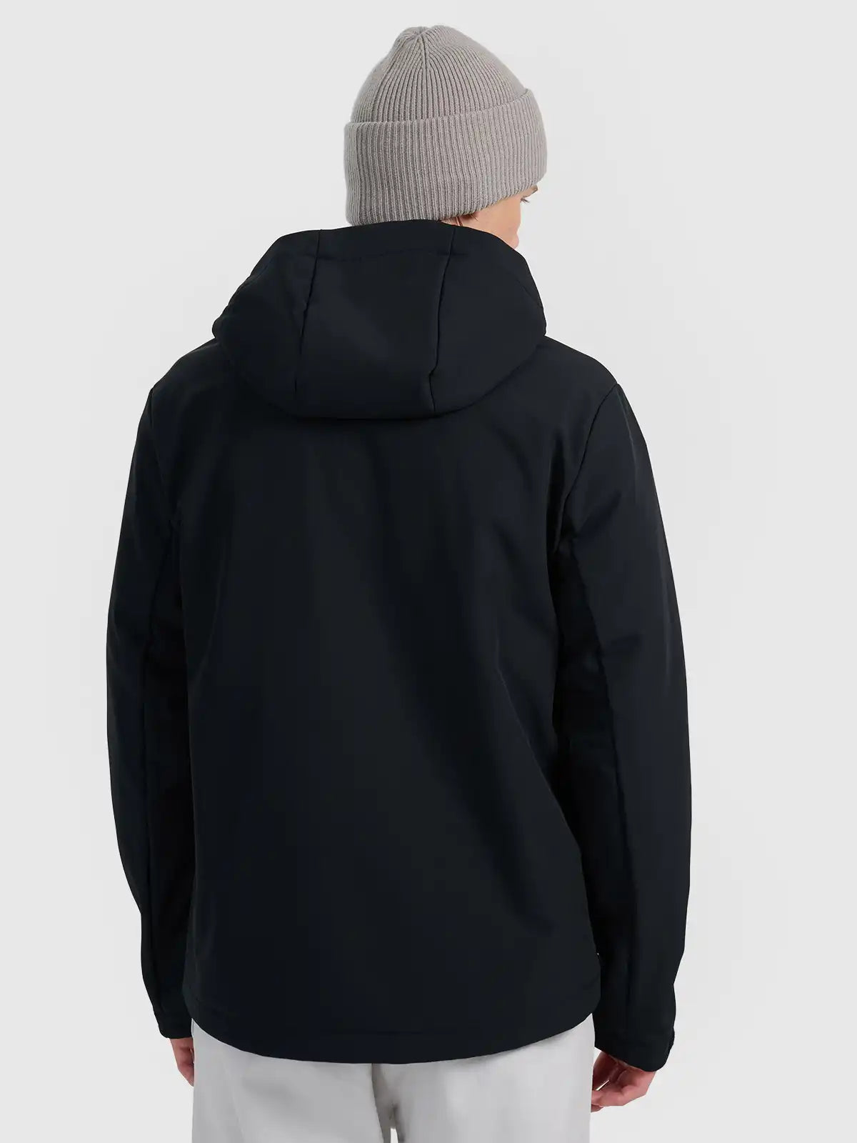 Jacheta rezistentă la vânt pentru bărbați 4FM362 4FWAW25TSOFM362 deep black