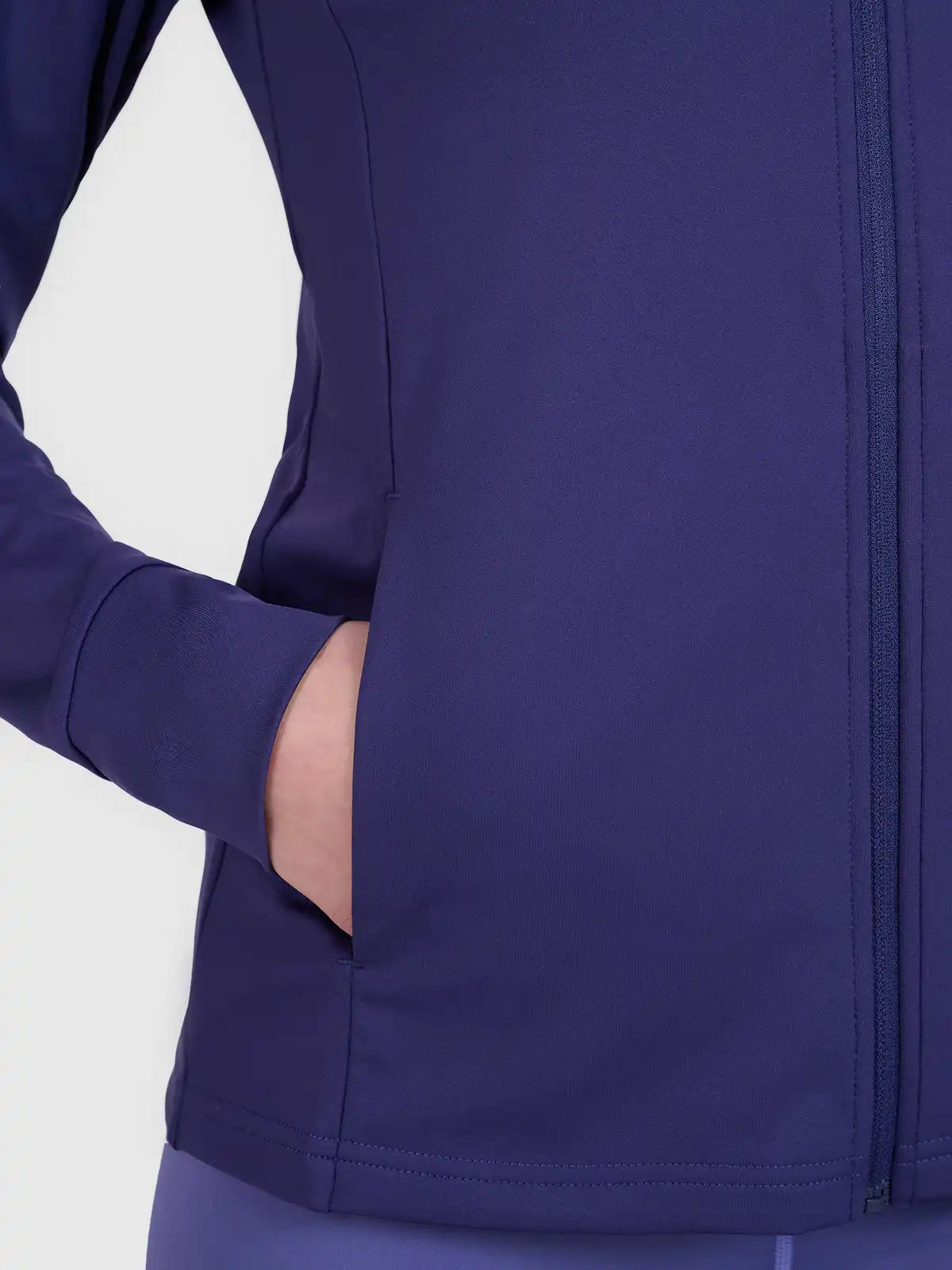 Женский батник на молнии 4F F467 4FRSS25TFSWF467 dark blue