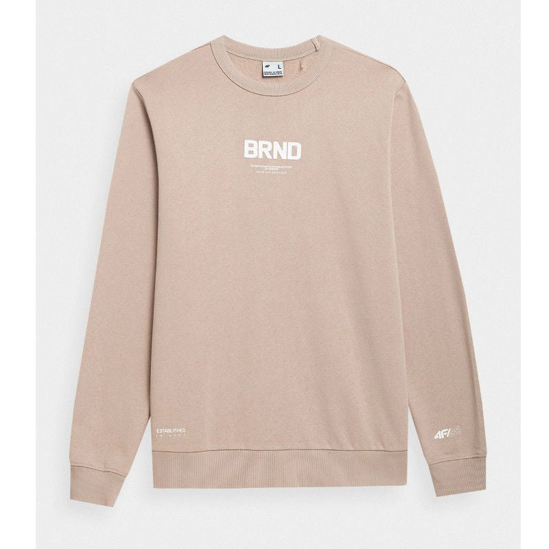 Пуловер без капюшона 4F sweatshirt m237 4Fss23tswsm237 brown