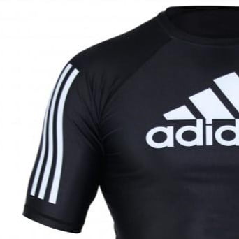 Rashguard jiu-jitsu pentru bărbați Adidas ADIIBJJFR01 IBJJF SLEEV