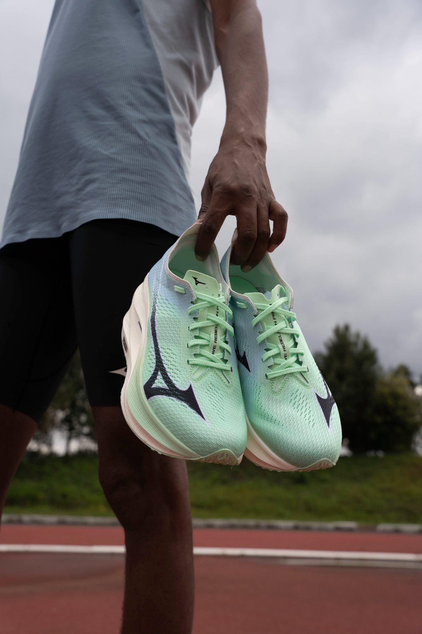 Кроссовки мужские для бега Mizuno WAVE REBELLION PRO 3 U1GD2530 01