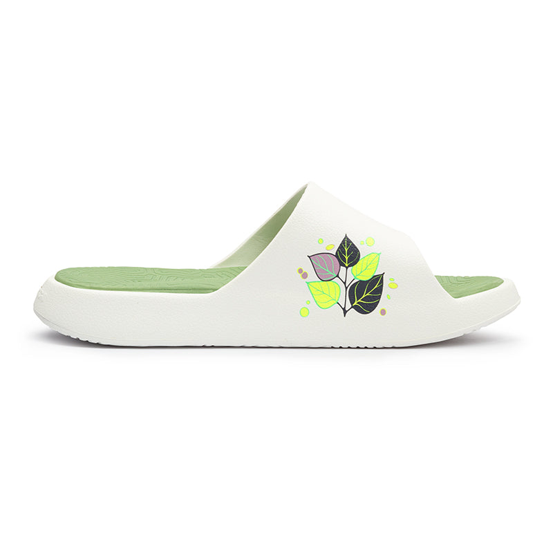 Șlapi pentru femei Peak ET52048L white/green