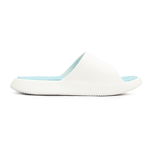 Женские шлёпанцы Peak ET52048L white/blue