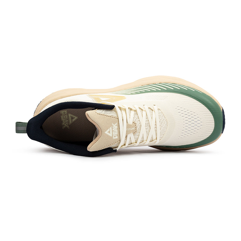 Кроссовки мужские для бега Peak EXT52187H white/green